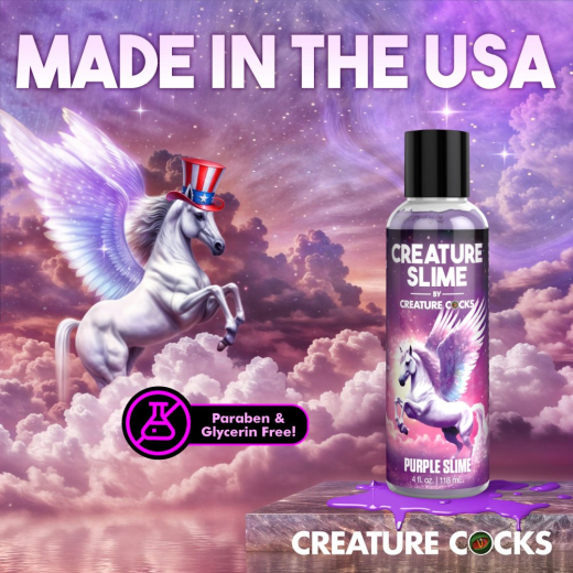 Gleitmittel violett Creature Slime 118ml wasserbasiert für Fanasie-Rollenspiele farbiges Wassergleitmittel günstig kaufen