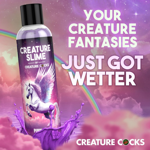 Gleitmittel violett Creature Slime 237ml wasserbasiert gefärbtes Wassergleitmittel von CREATURE COCKS günstig kaufen