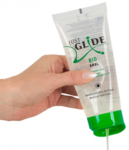 Gleitmittel wasserbasiert Just Glide Bio Anal 200ml