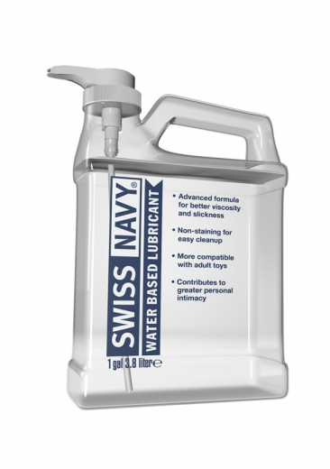 Gleitmittel wasserbasierend Swiss Navy Water 3785ml
