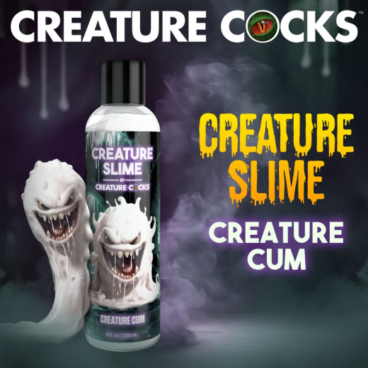 Gleitmittel weiss Sperma-Imitat Creature Slime 236ml extra dickflüssig & klebrig für Fantasie- & Rollenspiele günstig kaufen
