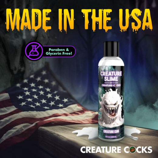 Gleitmittel weiss Sperma-Imitat Creature Slime 236ml dickflüssig & klebrig geruchlos von CREATURE COCKS kaufen