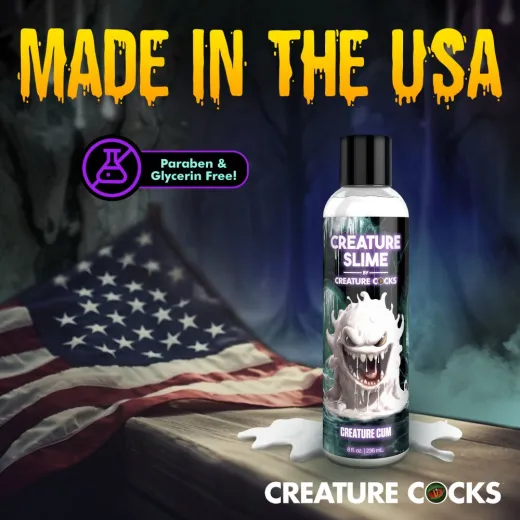 Gleitmittel weiss Sperma-Imitat Creature Slime 236ml dickflüssig & klebrig geruchlos von CREATURE COCKS kaufen