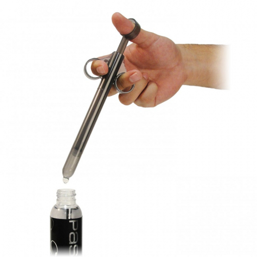 Lubricant Syringe XL One Shot Launcher smoke extra large with convenient Finger-Loops for Liquids of your Choice buy