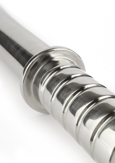 Griffdildo Edelstahl Mega Torch Hole Rammer 23cm x 3.8cm einführbar mit geriffeltem Griff günstig kaufen