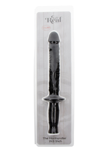 Griffdildo The-Manhandler 14.5-Inch PVC schwarz