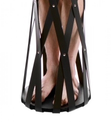 Hänge-Käfig m. Gummi-Riemen