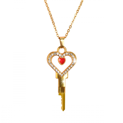 Chastity Key Necklace Possession universal for internal Locks of Penis Cages of most Brands by MASTER SERIES buy