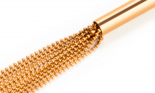 Halskette m. Peitsche Magnifique Whip goldfarben