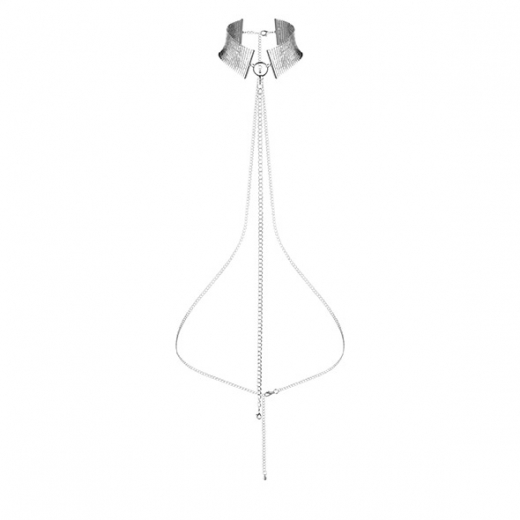 Necklace Désir Métallique Metal-Mesh silver