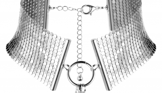 Necklace Désir Métallique Metal-Mesh silver