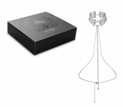 Necklace Désir Métallique Metal-Mesh silver