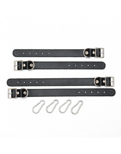 Handfesseln & Fussfesseln Fesselset 2.5cm Leder