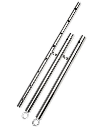 Handfesseln & Halsband Leder m. verstellbarer Spreizstange robustes Rindsleder mit Schnapp-Karabinern kaufen