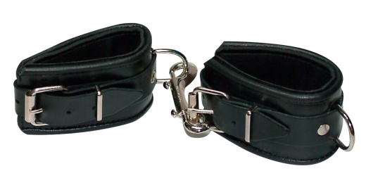 Handgelenkfesseln Leder gepolstert m. Karabiner Zado Rindsleder verstellbar 6.5cm breit von ZADO günstig kaufen