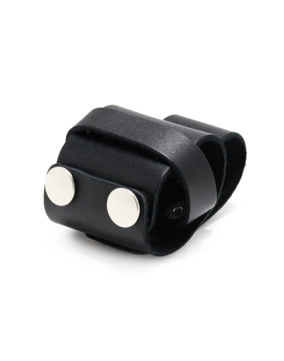 Handcuff Belt Holder w. Snaps Leather