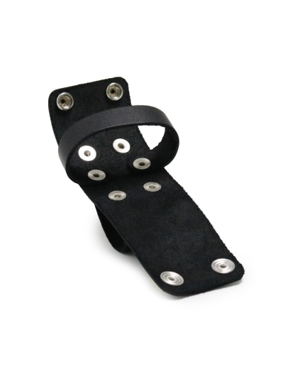Handcuff Belt Holder w. Snaps Leather