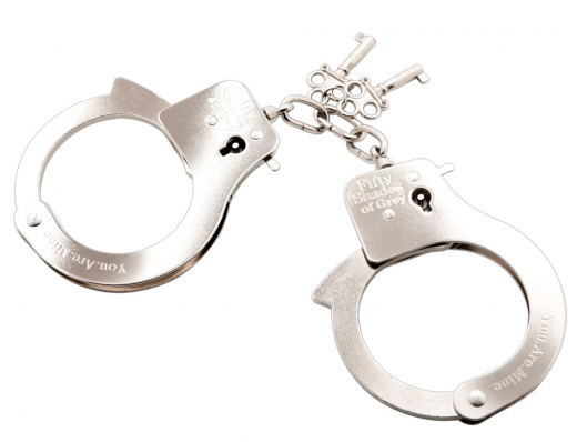 Handschellen Metall You are Mine