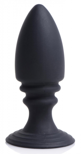 Harnais avec lanière de pénis et plug anal en silicone, similicuir