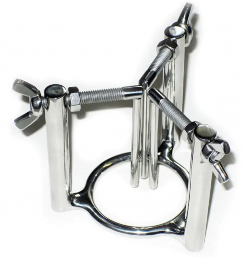 Harnröhren-Spreizer CBT dreifach Meat Cleaver Edelstahl