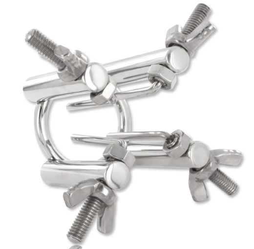 Harnröhren-Spreizer CBT vierfach Meat Cleaver Edelstahl