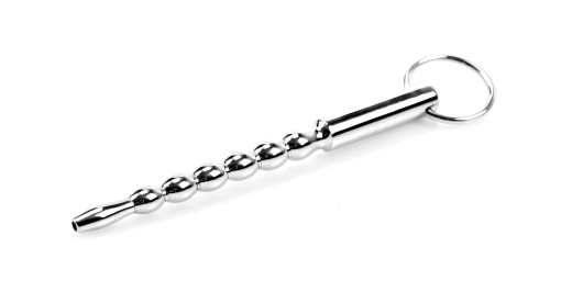 Harnröhrenstift hohl m. Wellen gestuft 7-11mm glanzpoliert mit Haltering Dilator zur Harnröhrendehnung kaufen