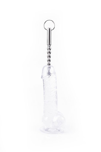 Harnröhrenstift hohl m. Wellen gestuft 7-11mm glanzpoliert Dilator zur Harnröhrendehnung Piss-play Spermaspiele kaufen