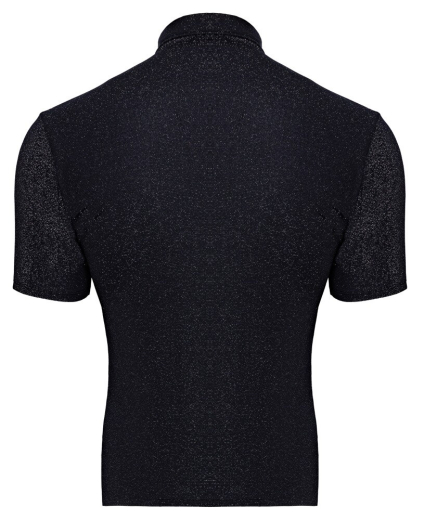 Hemd m. Knopfleiste & Silberglanz für Herren mit kurzem Arm von SVENJOYMENT UNDERWEAR günstig kaufen