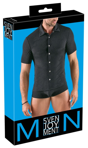 Hemd m. Knopfleiste & Silberglanz für Herren von SVENJOYMENT UNDERWEAR günstig kaufen