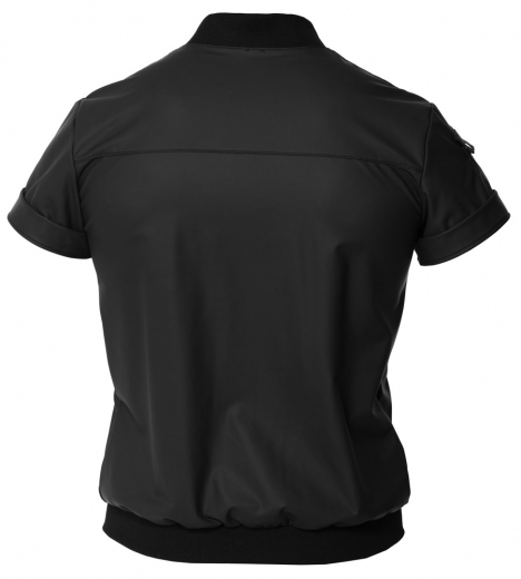 Hemdshirt m. Taschen & Druckknöpfen Mattglanz