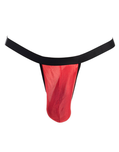 Herren G-String rot einfacher & knapper String mit elastischen Bändern von RIMBA aus der Amorable Serie kaufen