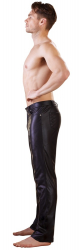 Herren Hose Mattglanz m. Taschen