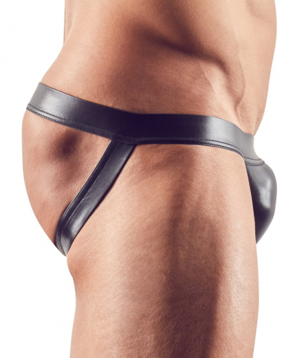 Mens Jock-Thong Wetlook Svenjoyment
