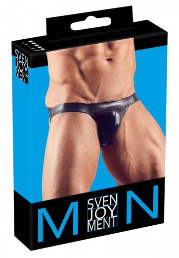 Mens Jock-Thong Wetlook Svenjoyment