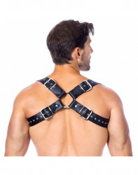 Mens Leather Harness Back-Harness