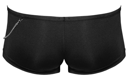 Herren Pants m. Zierkette Kellner schwarz-weiss mit kleiner Tasche Kostüm-Shorts von SVENJOYMENT günstig kaufen