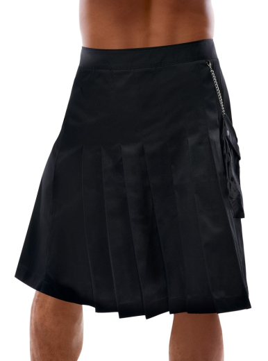 Mens Skirt knee-length Kilt-Style