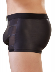 Herren Shorts Mattglanz m. Netzeinsätzen