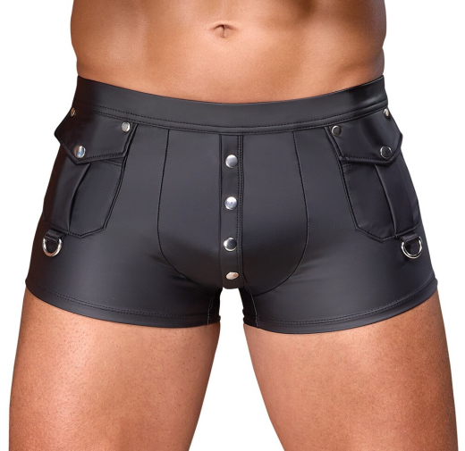 Herren Shorts m. Druckknöpfen & Taschen Mattlook