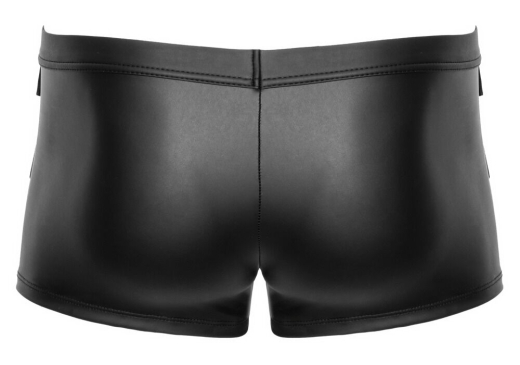 Herren Shorts m. Druckknöpfen & Taschen Mattlook körperbetonender Schnitt mit Druckknopf-Beutel von NEK kaufen