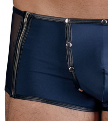 Herren Shorts Stripper Mikrofaser blau