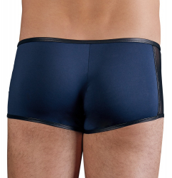 Herren Shorts Stripper Mikrofaser blau