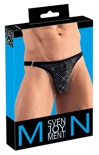 Mens Thong w. Rhinestones