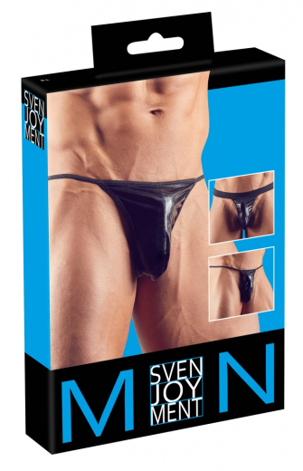 Mens Thong Set 3-Pieces Wetlook