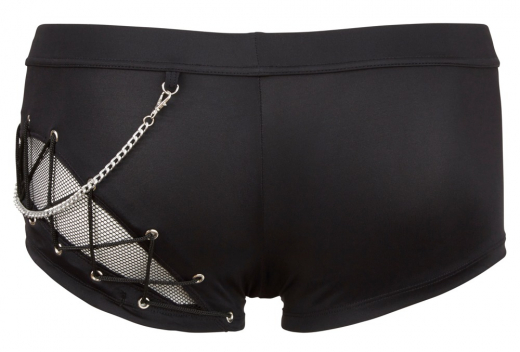 Herrenshorts m. Netzeinsätzen & Schnürung