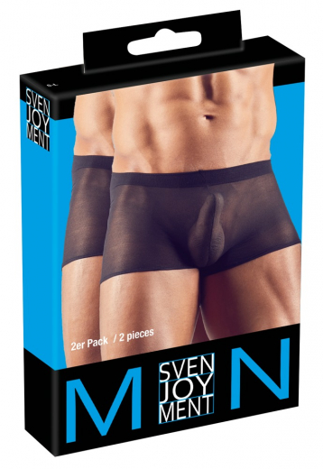 Mens Pants transparent in Stockings-Quality 2-Pieces Pack