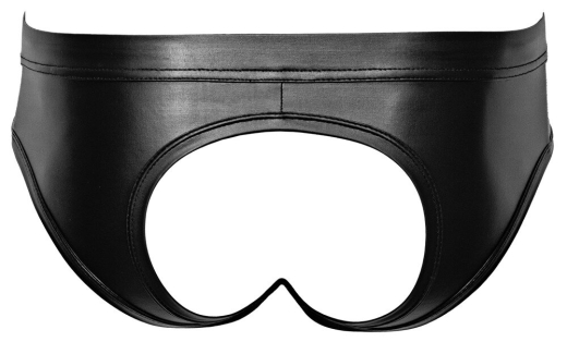 Herrenslip m. Reissverschluss pofrei Mattlook mit gestepptem Beutel unterlegter Reissverschluss von SVENJOYMENT kaufen