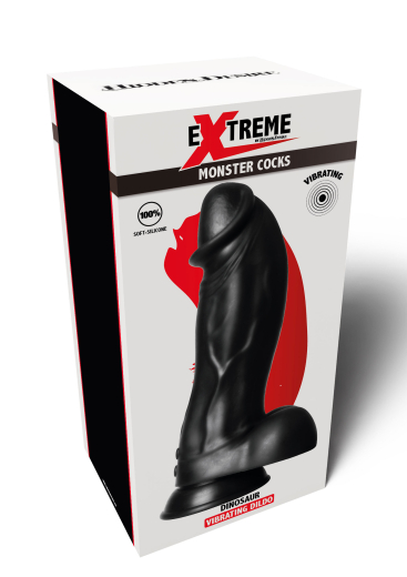 Hidden Desire Extreme Vibrating Dino Monster Riesenvibrator 7.5cm DM penisförmig von HIDDEN DESIRE kaufen