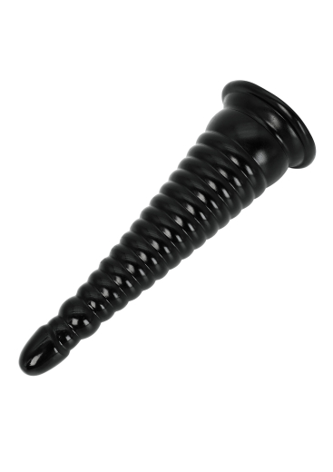Hidden Desire Extreme Anal Cone XXL konisch Analdehner m. Reizrippen 9cm Durchmesser Saugfuss kaufen