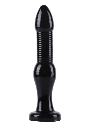 Hidden Desire Extreme Anal Intruder XL grosser gerippt-gewölbter Analdildo mit starkem Saugfuss 28x5.5cm PVC kaufen
